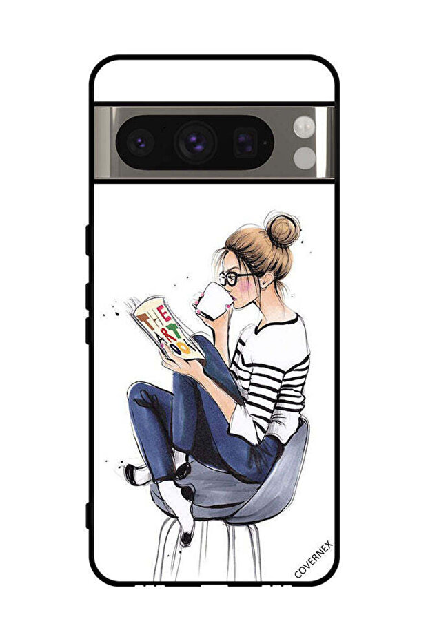 غطاء حماية لهاتف Google Pixel 8 Pro - قراءة كتاب الفن