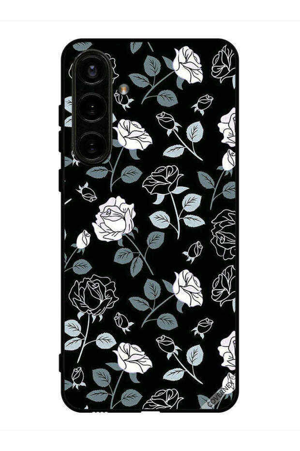 Protective Case Cover For Samsung Galaxy S24 Plus Floral Pattern