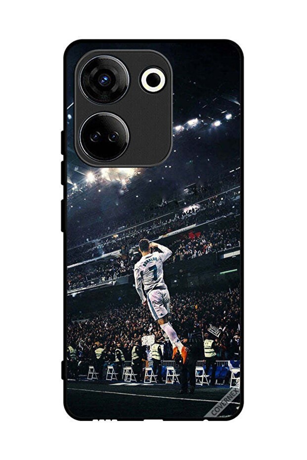Protective Case Cover For Tecno Camon 20 Ronaldo Flying