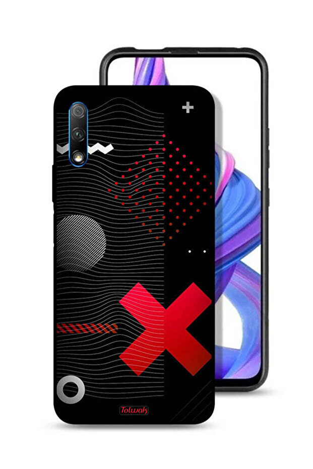 غطاء حماية لهاتف Honor 9X (الصين) بعلامة الصليب