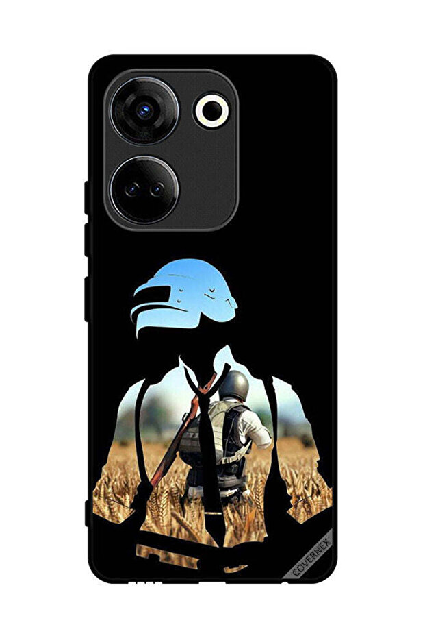 Protective Case Cover For Tecno Camon 20 Soldier In Fields