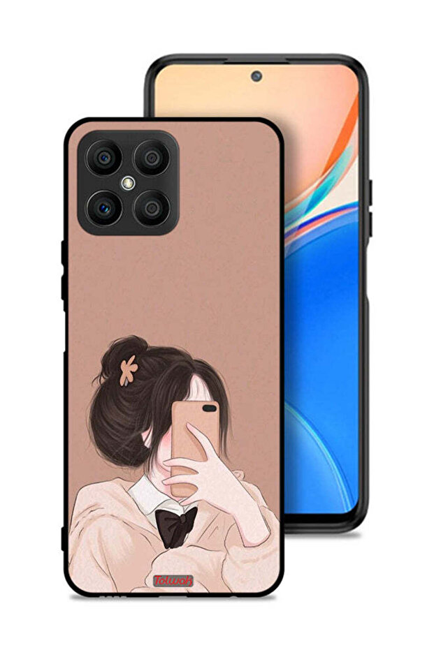 غطاء حماية لهاتف Honor X8 4G لالتقاط صور سيلفي