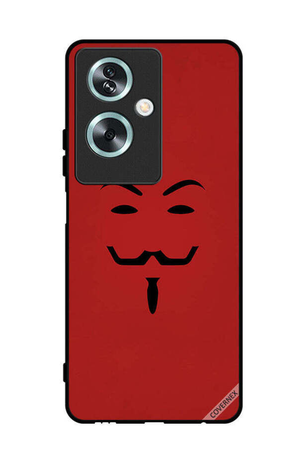 غطاء حماية لهاتف Oppo A79 Vendetta Vector Art