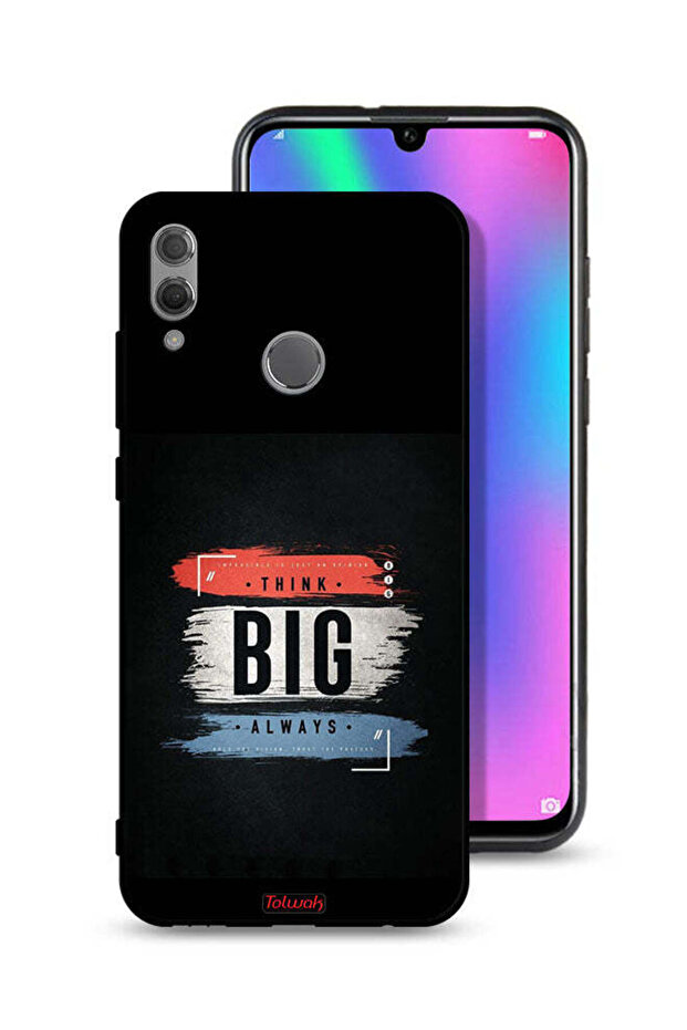 غطاء حماية لهاتف Honor 10 Lite - فكر دائمًا بشكل كبير
