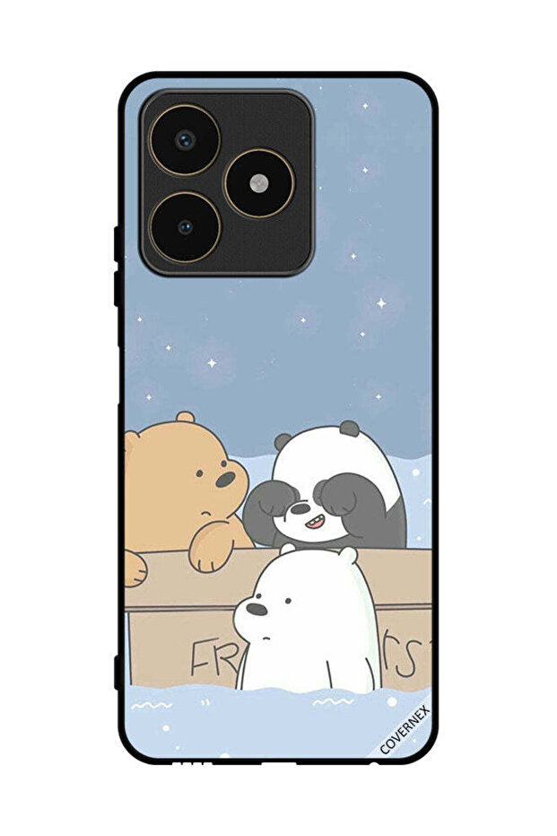 غطاء حماية لهاتف Realme C53 Bear Friends