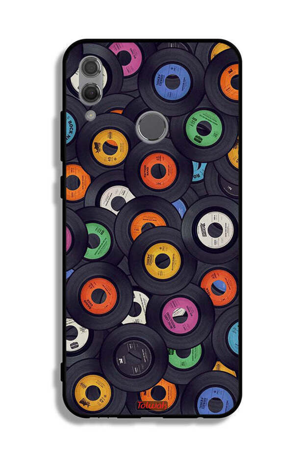 غطاء حماية لهاتف Honor 10 Lite بنقشة أقراص مضغوطة - 2