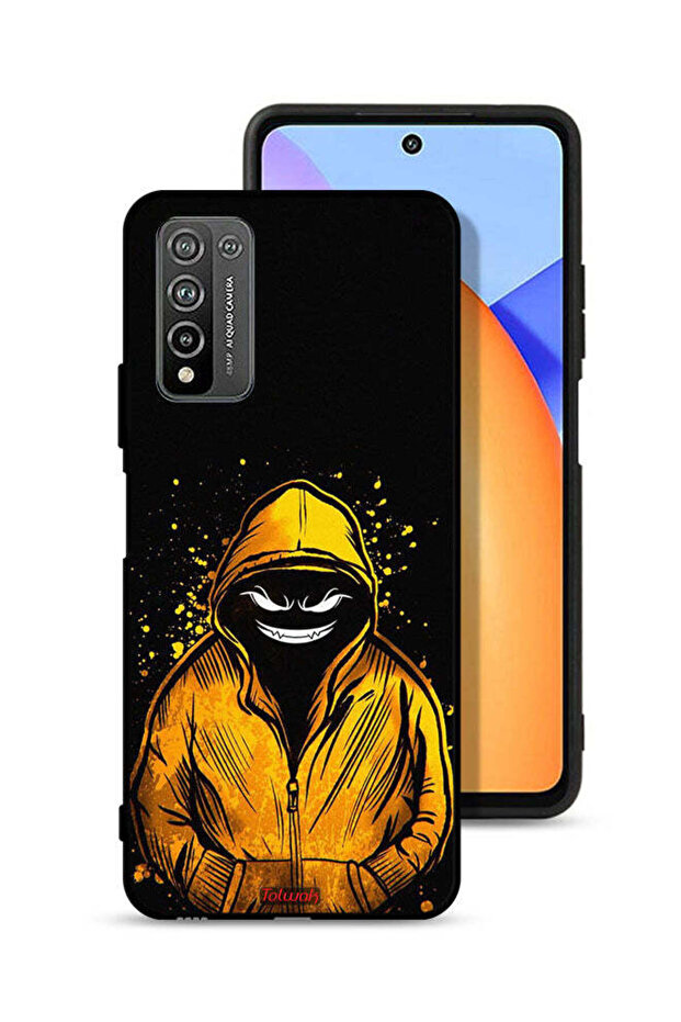 غطاء حماية لهاتف Honor 10X Lite برسومات مارشميلو بوي