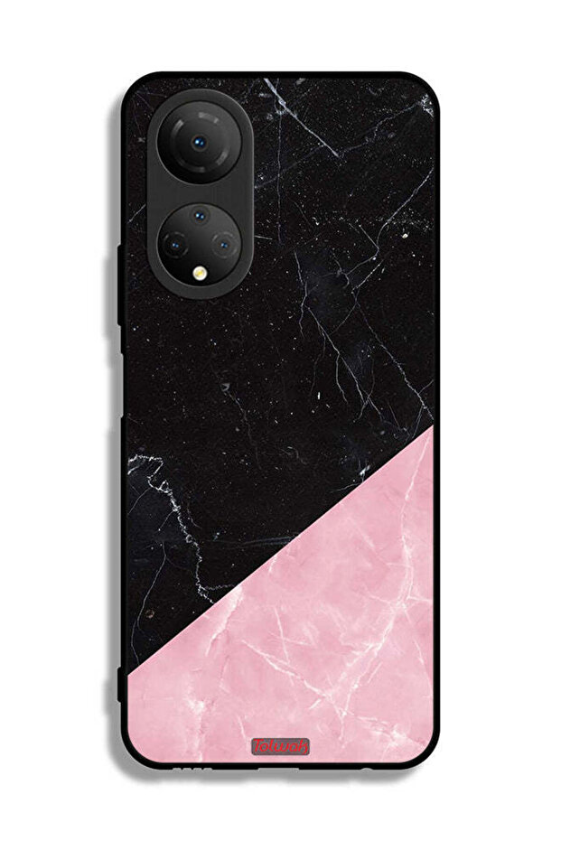 غطاء حماية لهاتف Honor X7 بنمط رخامي - 2