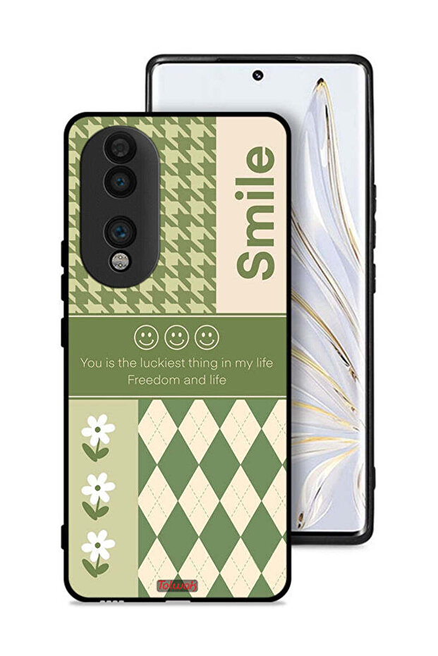Honor 70 Protective Case Cover Smile Is The Luckiest Thing In My Life
