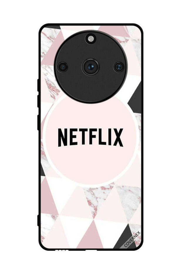 غطاء حماية لهاتف Realme 11 Pro Plus مع خلفية Netflix