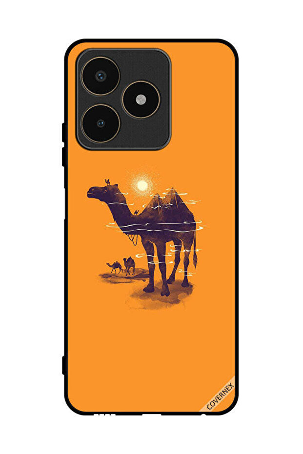 غطاء حماية لهاتف Realme C53 - فن الجمال والشمس