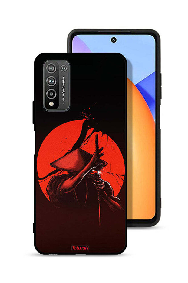 غطاء حماية لهاتف Honor 10X Lite بتصميم محارب السيف
