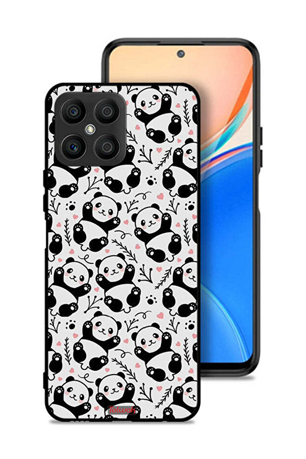 Honor X8 4G Protective Case Cover Pattern Of Panda