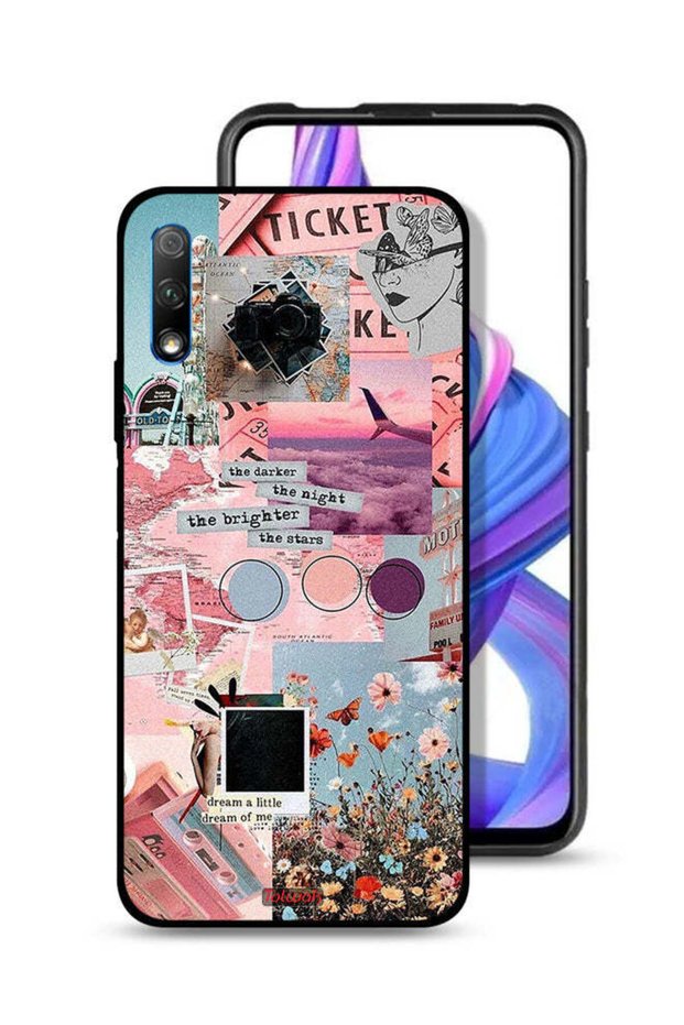 Honor 9X (China) Protective Case Cover The Darker The Night The Brighter The Stars