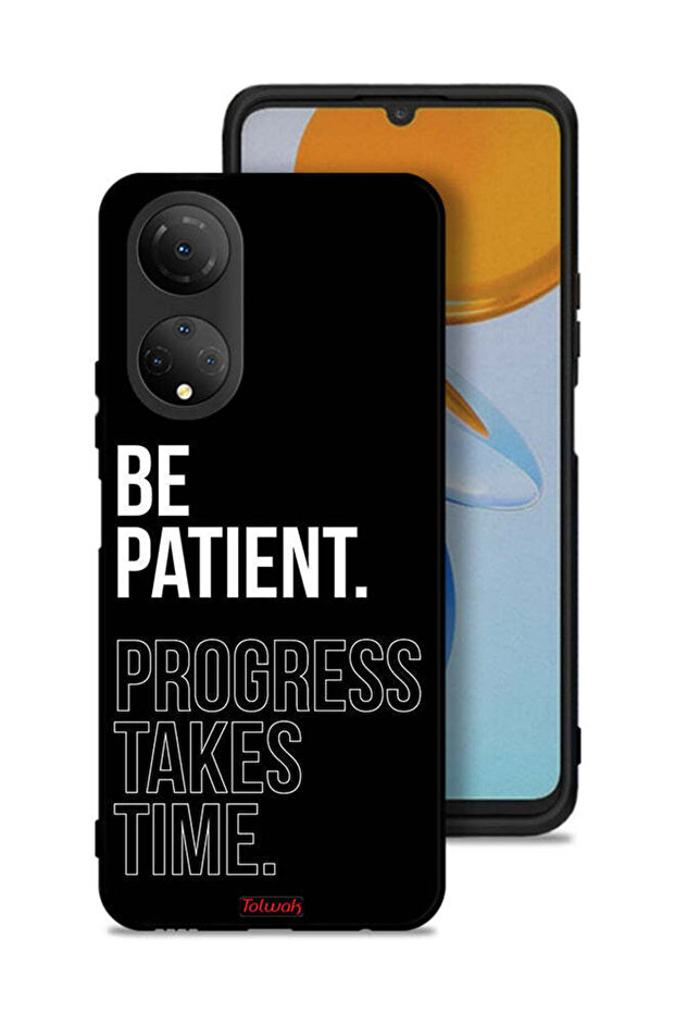 غطاء حماية لهاتف Honor X7 - كن صبورًا، فالتقدم يستغرق وقتًا