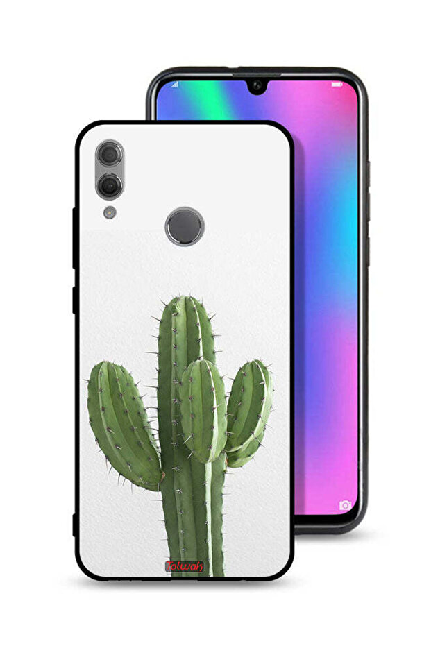 غطاء حماية لهاتف Honor 10 Lite بنقشة نبات الصبار