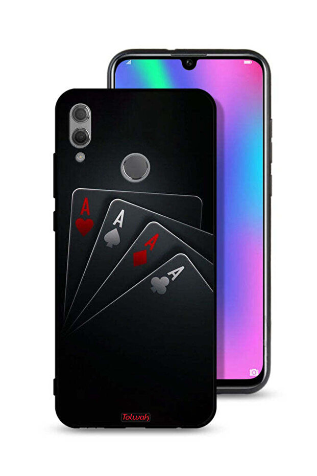 غطاء حماية لهاتف Honor 10 Lite - بطاقات A