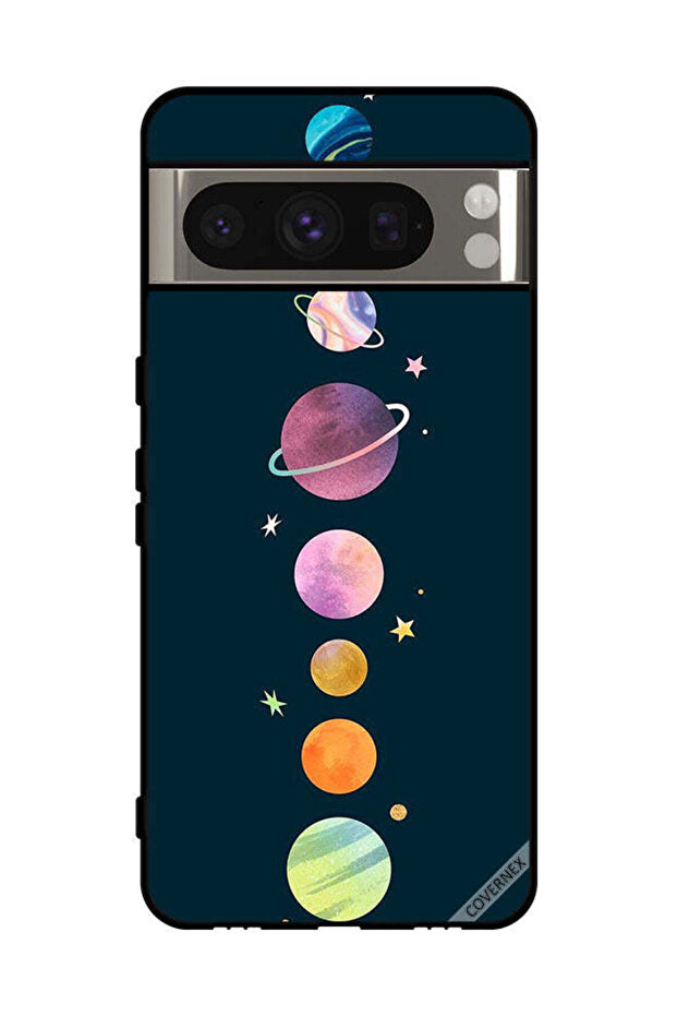 غطاء حماية لهاتف Google Pixel 8 Pro - كواكب في صف واحد