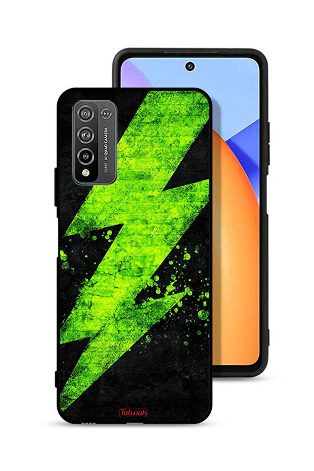 Honor 10X Lite Protective Case Cover Electric Pattern