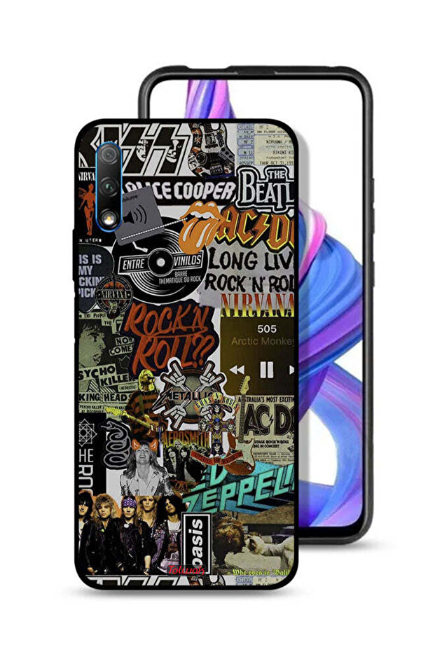 غطاء حماية لهاتف Honor 9X (الصين) - Long Live Rock N Roll