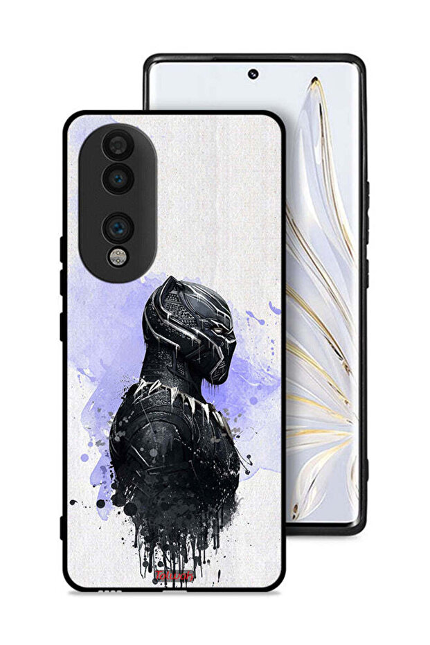 غطاء حماية لهاتف Honor 70 بتصميم النمر الأسود