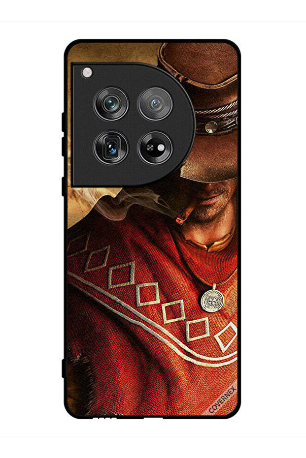 غطاء حماية لهاتف OnePlus 12 بتصميم أنيق وقبعة للرجال