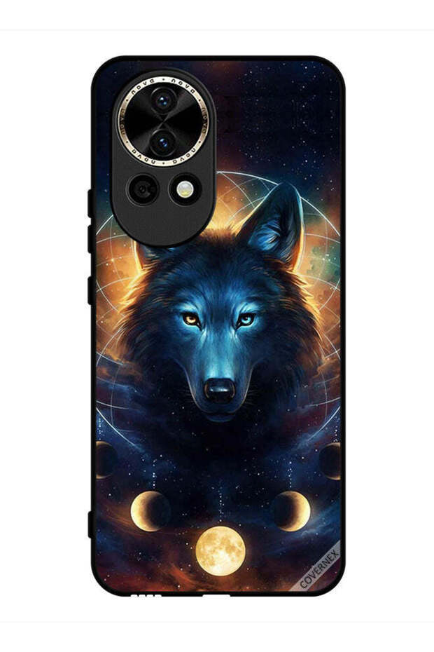 Protective Case Cover For Huawei nova 12 Wolf In Space