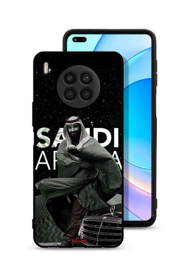 غطاء حماية لهاتف Honor 50 Lite ولي العهد محمد بن سلمان