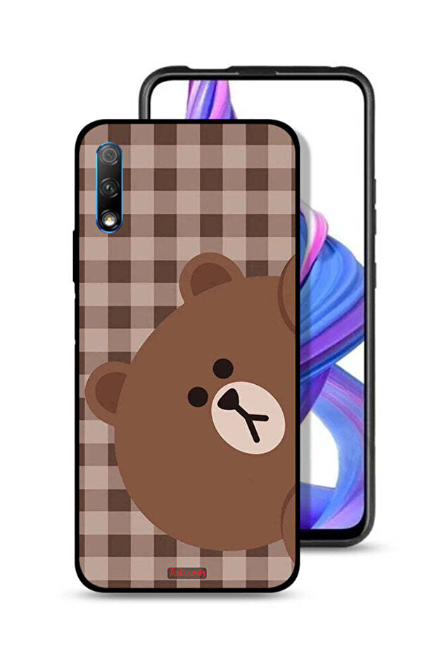 غطاء حماية على شكل دب تيدي لهاتف Honor 9X (الصين)
