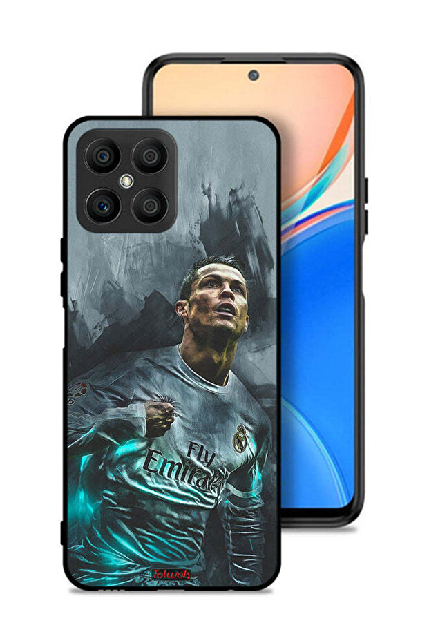 غطاء حماية Honor X8 4G بتصميم كريستيانو رونالدو