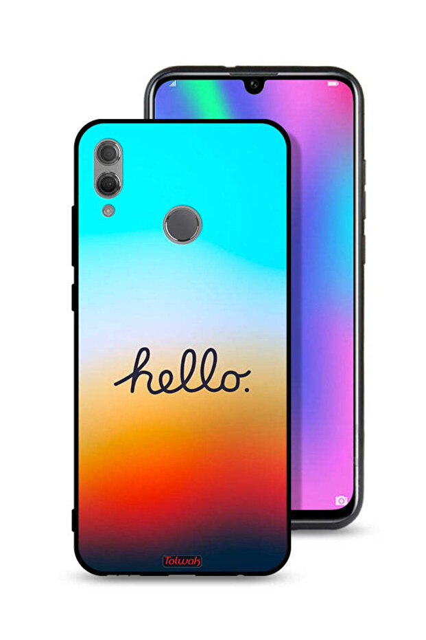 غطاء حماية لهاتف Honor 10 Lite - مرحباً