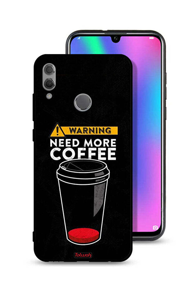 غطاء حماية لهاتف Honor 10 Lite - بحاجة لمزيد من القهوة