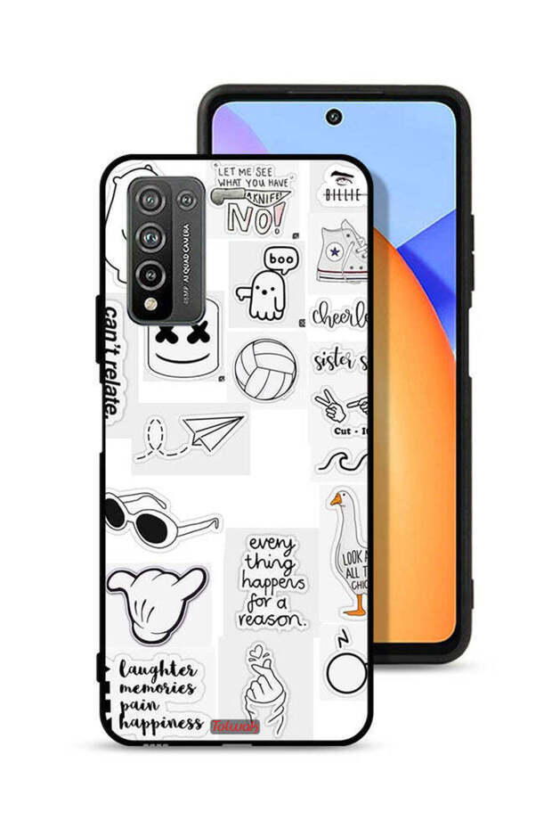 غطاء حماية لهاتف Honor 10X Lite لا يمكن ربطه