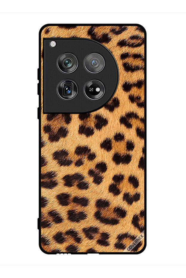 Protective Case Cover For OnePlus 12 Leopard Pattern - 1