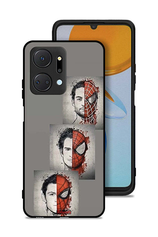غطاء حماية لهاتف Honor X7a بتصميم سبايدر مان