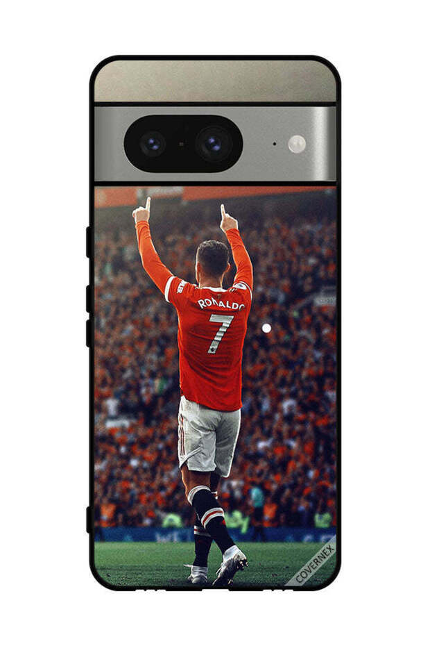 غطاء حماية لهاتف جوجل بيكسل 8 صورة رونالدو CR7