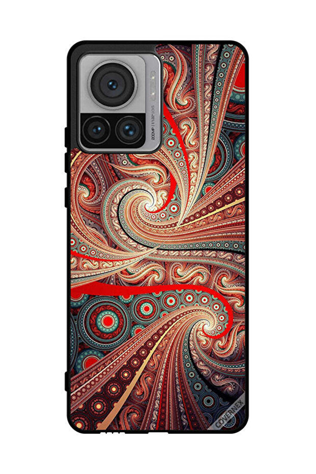 Protective Case Cover For Motorola Edge 30 Ultra Wavy Pattern