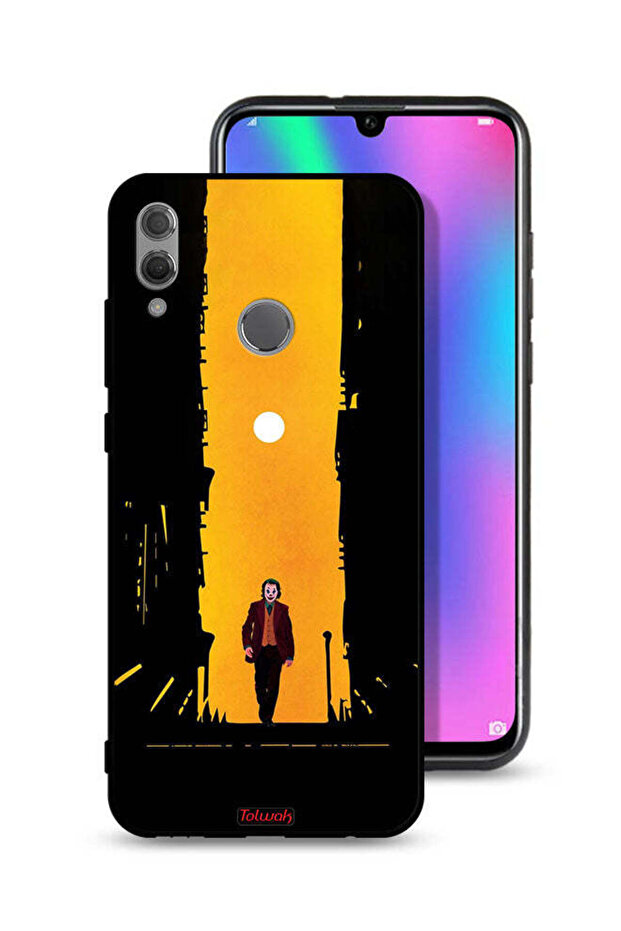 غطاء حماية لهاتف Honor 10 Lite بتصميم جوكر، عمل فني رقمي تجريدي
