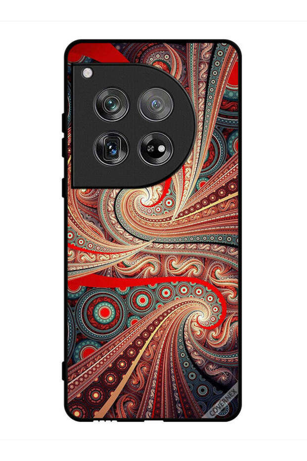 غطاء حماية لهاتف OnePlus 12 بنمط متموج - 1