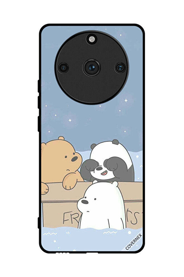 غطاء حماية لهاتف Realme 11 Pro Plus Bear Friends