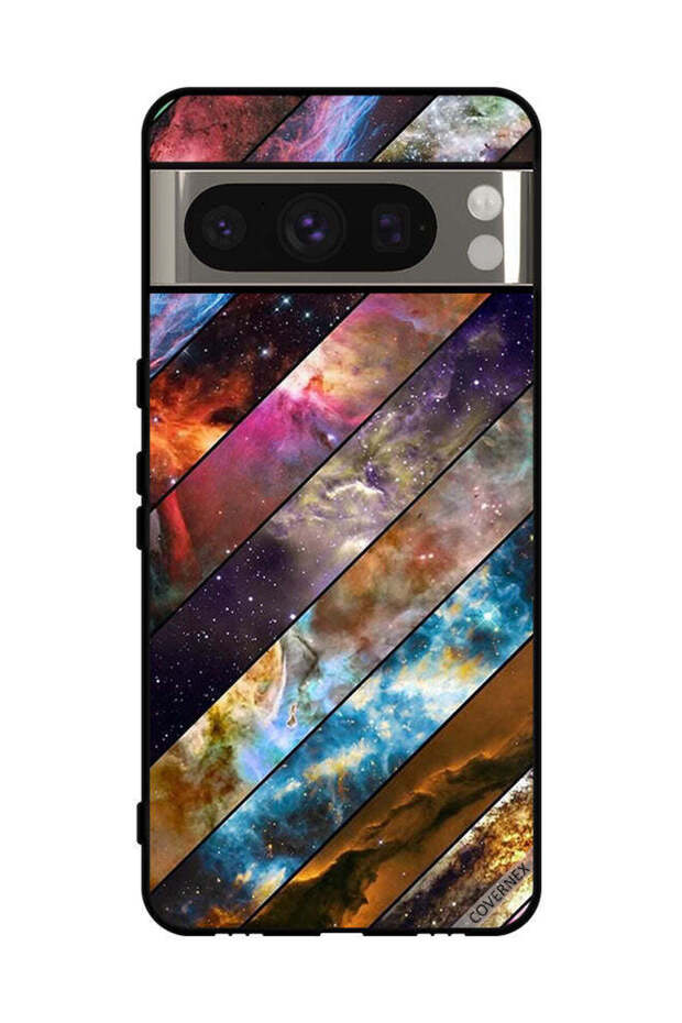 Protective Case Cover For Google Pixel 8 Pro Stripes Pattern - 1