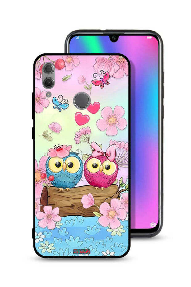 غطاء حماية لهاتف Honor 10 Lite برسومات بومة لطيفة
