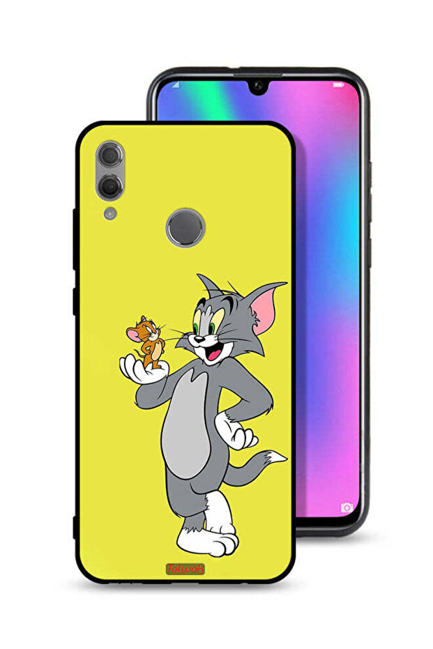 غطاء حماية لهاتف Honor 10 Lite بتصميم توم وجيري
