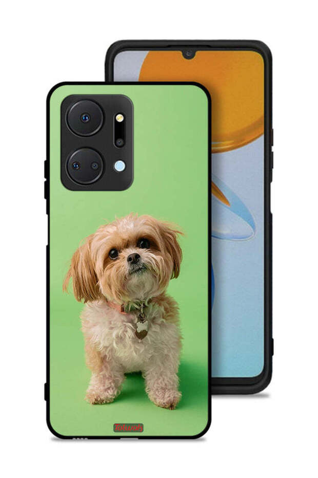 غطاء حماية لهاتف Honor X7a بتصميم جرو لطيف