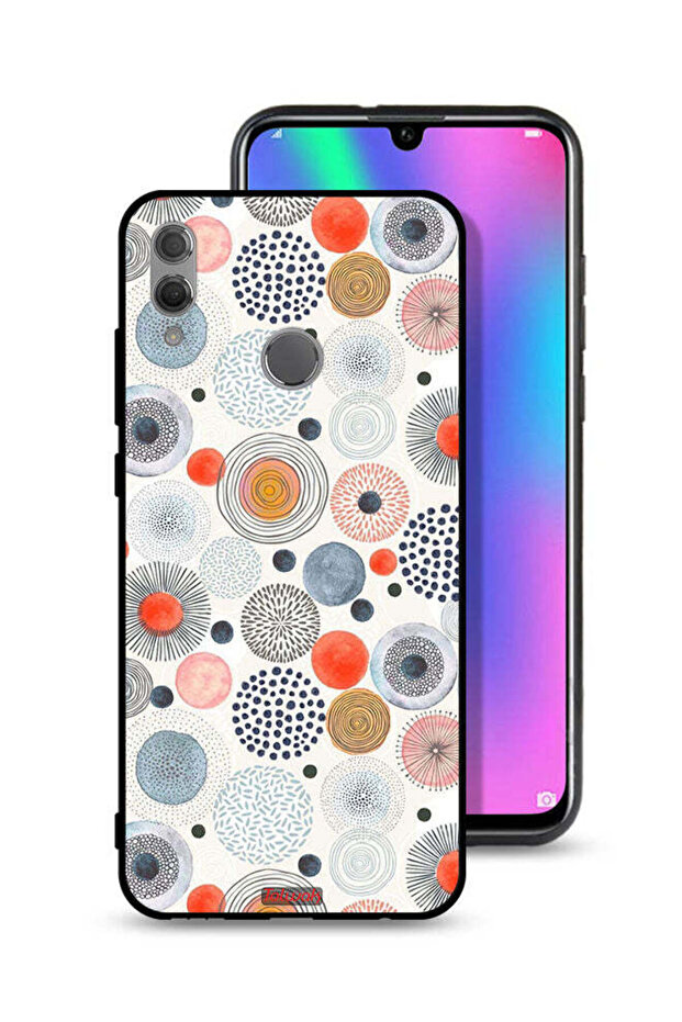 غطاء حماية لهاتف Honor 10 Lite بنقشة زهور قطنية