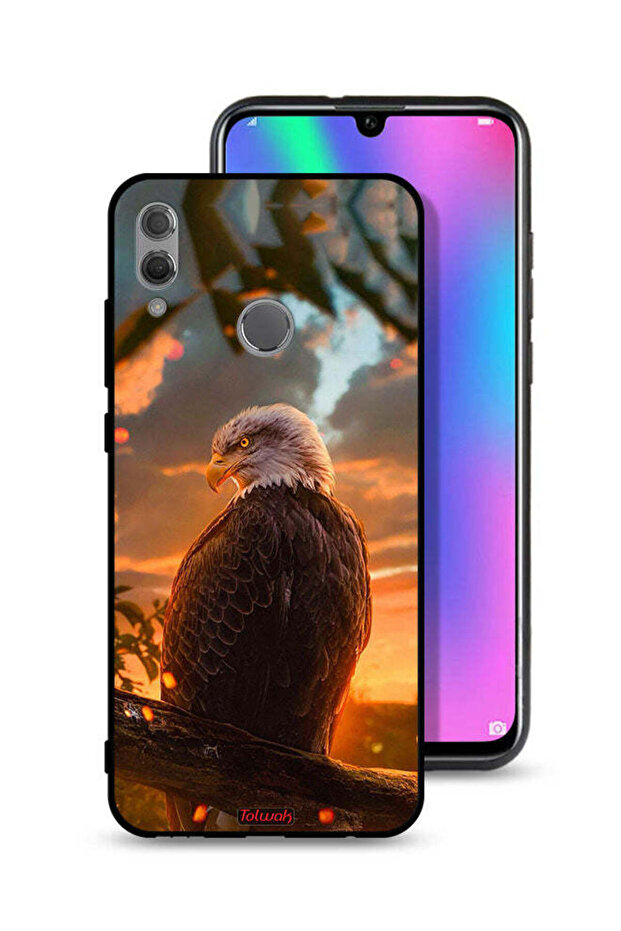 غطاء حماية لهاتف Honor 10 Lite بتصميم النسر