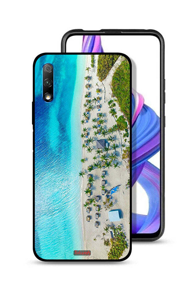 غطاء حماية لهاتف Honor 9X (الصين) - لون الشاطئ