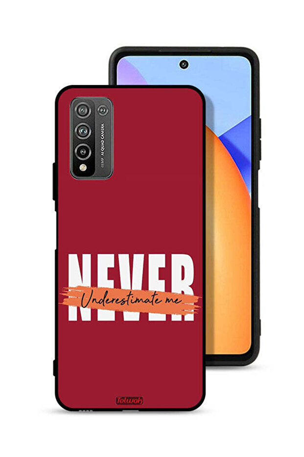 Honor 10X Lite Protective Case Cover Never Underestimate Me