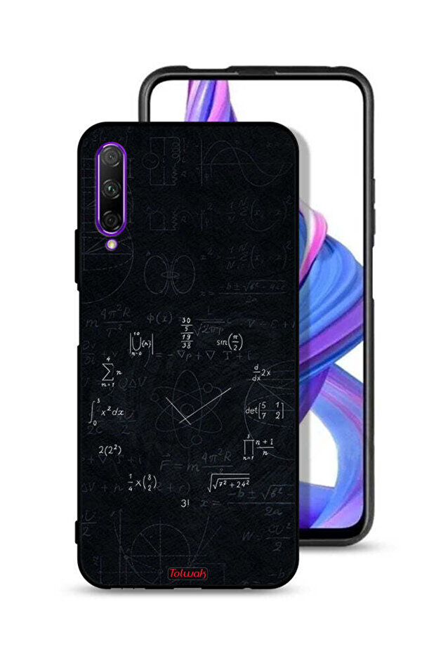 Honor 9X Pro Protective Case Cover Maths Clock