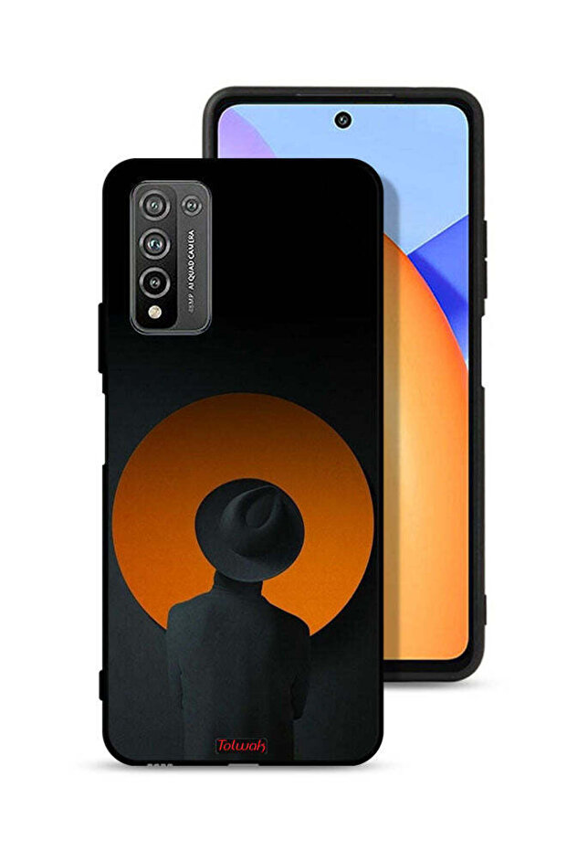 Honor 10X Lite Protective Case Cover Hat Boy Art